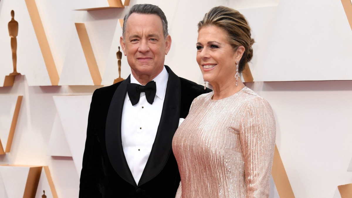 Tom Hanks dan istri